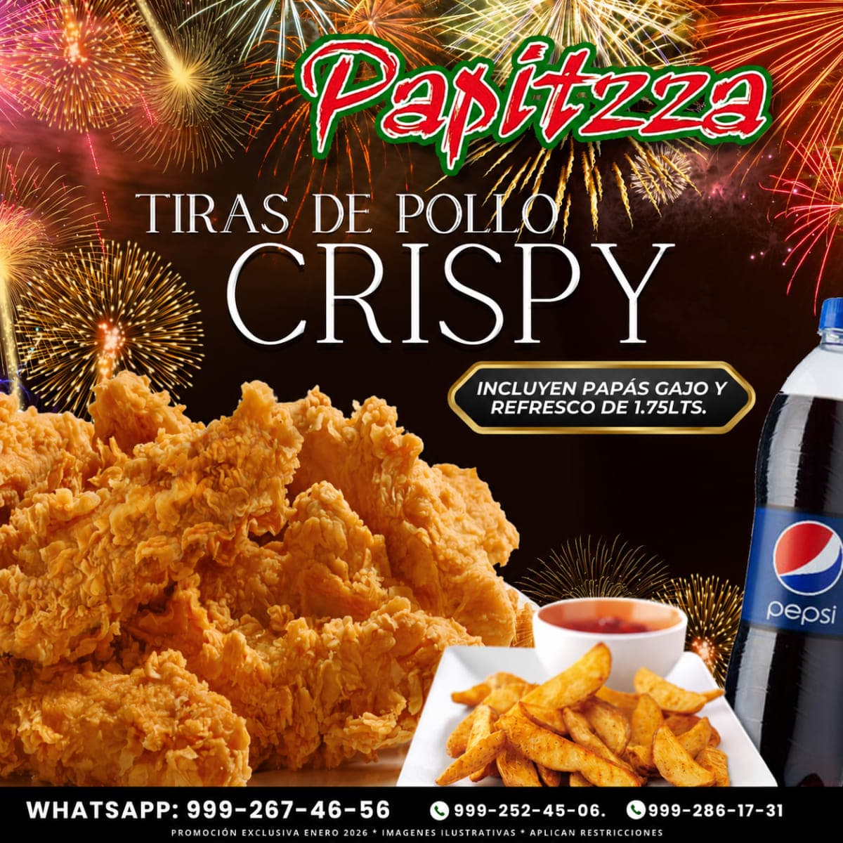 Paquete 2 Tiras Crispy
